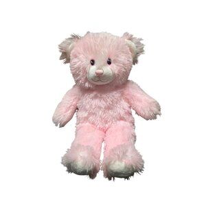 Build A Bear Pink Sweet Cuddles Teddy Plush Stuffed Animal Soft Toy BAB 15”